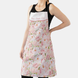 Floral Best Cook Ever Apron Schort
