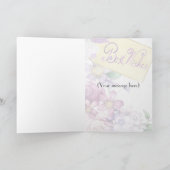  Floral Best Wish Kaart (Binnen)