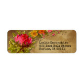 Floral Beth Floral Etiket (Voorkant)