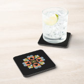 Floral Beverage Coaster Bier Onderzetter (Rechterzijde)