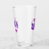Floral Bianca met Unicorns, Glas (Rechts)