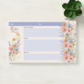 Floral BIBLE STUDIE NOTEERT Christelijke Faith Gif Post-it® Notes (Kantoor)