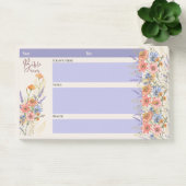 Floral BIBLE STUDIE NOTEERT Christelijke Faith Gif Post-it® Notes (Kantoor)