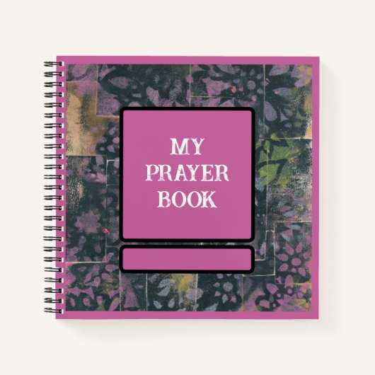 Floral Bible Study Journal - Spiral Notitieboek (Voorkant)