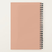 Floral Bible Verse Gebed Journal Notitieboek (Achterkant)