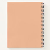 Floral Bible Verse Gebed Journal Notitieboek (Achterkant)