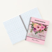 Floral Bible Verse Gebed Journal Notitieboek (Binnen)
