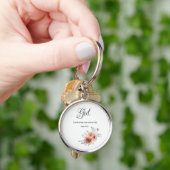 Floral Bible Verse Sleutelhanger (Hand)