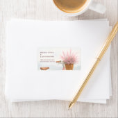 Floral  Bicycle Engagement Party Adres Etiket (Insitu)