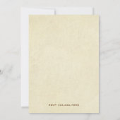 Floral Bicycle Girls Birthday Party Kaart (Achterkant)