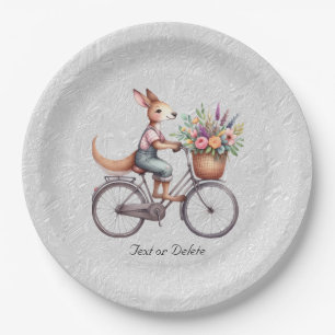 Floral Bicycle Kangaroo Paper Bord