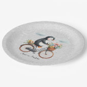 Floral Bicycle Pinguin Paper Bord (Gekanteld)