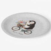 Floral Bicycle Pinguin Paper Bord (Gekanteld)