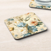  Floral Bier Onderzetter (Linkerzijde)