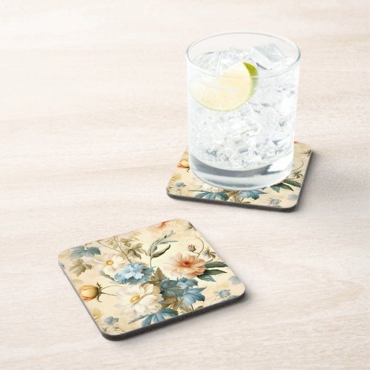 Floral Bier Onderzetter (Rechterzijde)