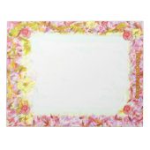 Floral Big Notitieblok (Voorkant)