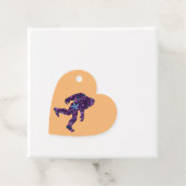 FLORAL BIGFOOT BEDANKJES LABELS (In situ)