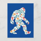 FLORAL BIGFOOT BRIEFKAART (Voorkant)