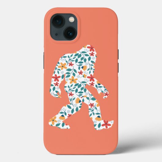 FLORAL BIGFOOT Case-Mate iPhone CASE (Achterkant)