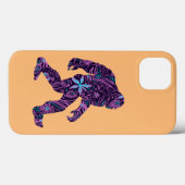 FLORAL BIGFOOT Case-Mate iPhone CASE (Achterkant (horizontaal))