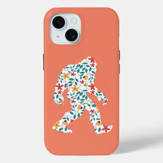 FLORAL BIGFOOT Case-Mate iPhone CASE (Achterkant)