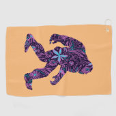 FLORAL BIGFOOT GOLFHANDDOEK (Horizontaal)