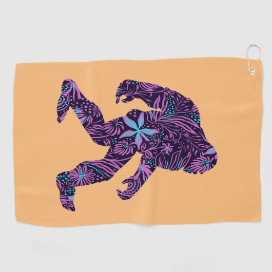 FLORAL BIGFOOT GOLFHANDDOEK (Horizontaal)