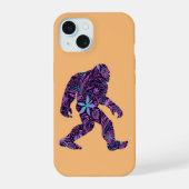 FLORAL BIGFOOT iPhone 15 CASE (Achterkant)