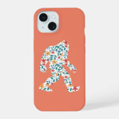 FLORAL BIGFOOT iPhone 15 CASE (Achterkant)