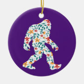FLORAL BIGFOOT KERAMISCH ORNAMENT (Voorkant)
