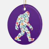 FLORAL BIGFOOT KERAMISCH ORNAMENT (Links)