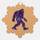 FLORAL BIGFOOT ORNAMENT KAART (Voorkant)