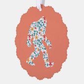 FLORAL BIGFOOT ORNAMENT KAART (Links)