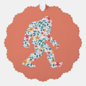 FLORAL BIGFOOT ORNAMENT KAART (Voorkant)
