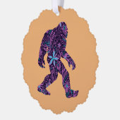 FLORAL BIGFOOT ORNAMENT KAART (Links)
