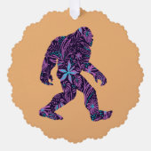 FLORAL BIGFOOT ORNAMENT KAART (Voorkant)