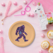 FLORAL BIGFOOT PAPIEREN BORDJE (Feest)