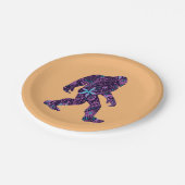 FLORAL BIGFOOT PAPIEREN BORDJE (Gekanteld)