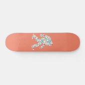 FLORAL BIGFOOT PERSOONLIJK SKATEBOARD (Horizontaal)