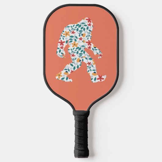 FLORAL BIGFOOT PICKLEBALL PADDLE (Voorkant)