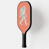 FLORAL BIGFOOT PICKLEBALL PADDLE (Links)