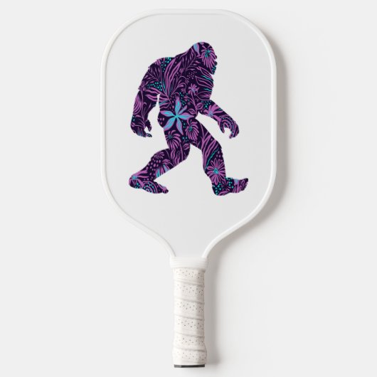 FLORAL BIGFOOT PICKLEBALL PADDLE (Voorkant)