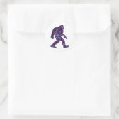 FLORAL BIGFOOT RONDE STICKER (Tas)