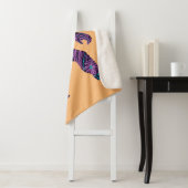 FLORAL BIGFOOT SHERPA DEKEN (In situ)