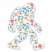 FLORAL BIGFOOT STICKER (Voorkant)