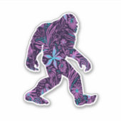 FLORAL BIGFOOT STICKER (Voorkant)
