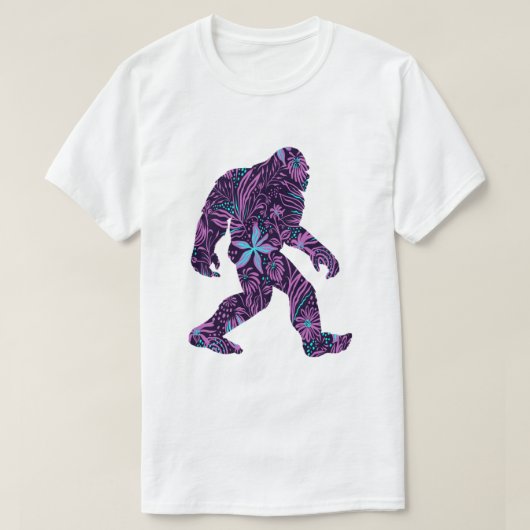 FLORAL BIGFOOT T-SHIRT (Design voorkant)
