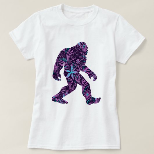 FLORAL BIGFOOT T-SHIRT (Design voorkant)