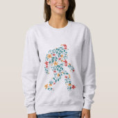 FLORAL BIGFOOT TRUI (Voorkant)