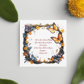 Floral  Bijbelvers Feestdagenkaart